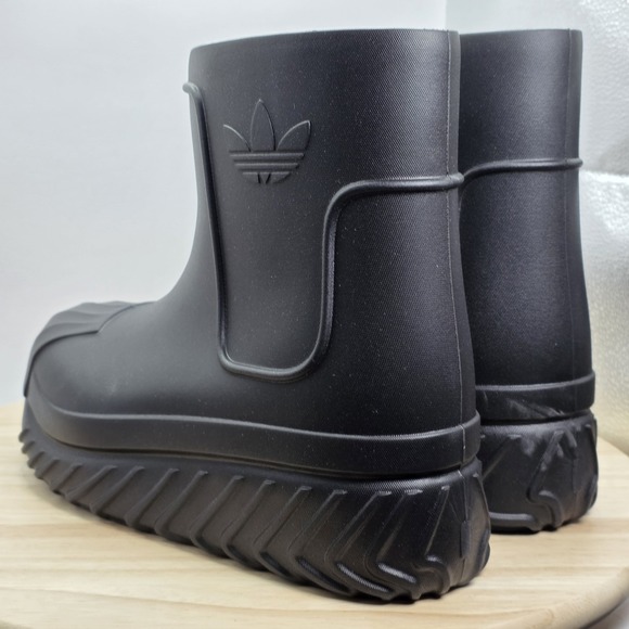 Women's Size 7.5 - AdiFOM Superstar Boot Shoes Black New In Box Chunky Waterproo - Picture 7 of 8